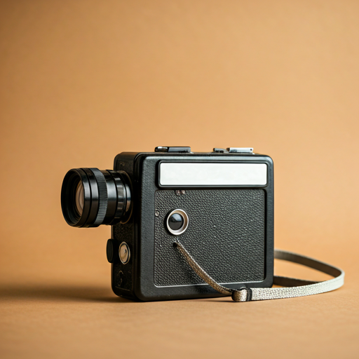Vintage camcorder sticker
